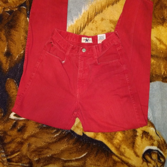 Women red jeans(half off bundle) - Picture 2 of 3